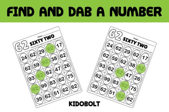 PreK Dab a Dot Number Worksheet – 62: A Playful, Powerful Tool for Early Number Mastery