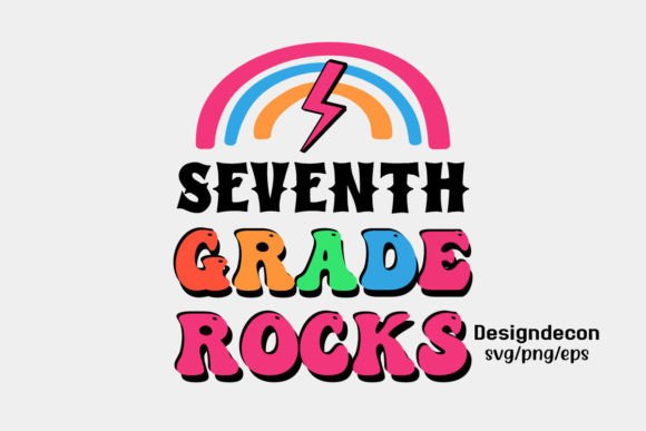 Seventh Grade Rocks Retro SVG: A Strategic Creative Asset for Modern Designers and Educators