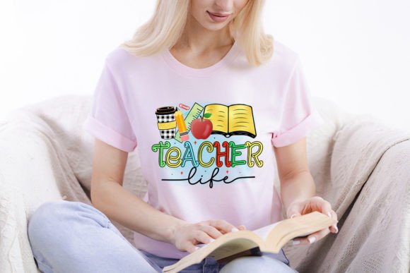 Teacher Life School Sublimation Design: Empowering Educators and Creators in the Personalized Print Economy