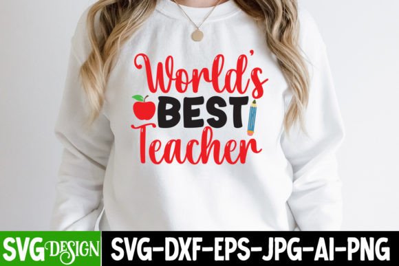 World’s Best Teacher SVG Cut File: A Creative Powerhouse for Educators and Crafters